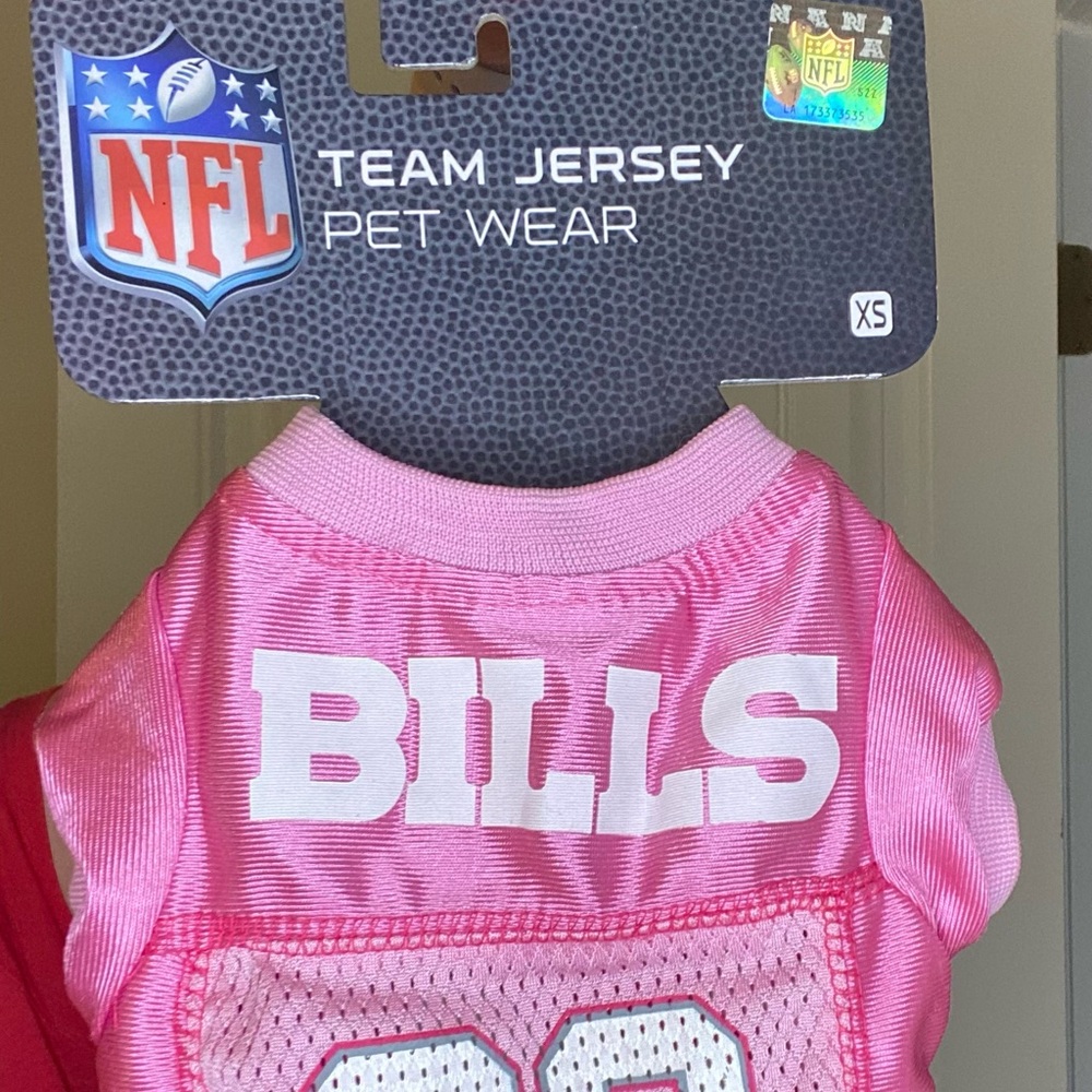 XS Buffalo Bills puppy jersey
